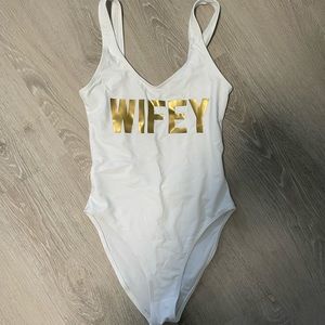 Wifey bathing suit